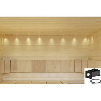 HARVIA luminous fibre optic lights for saunas Fiber 2