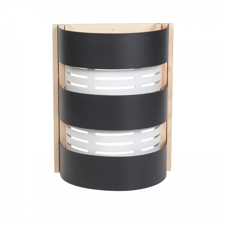 Lampshade SAUFLEX, black, white