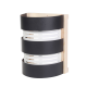Lampshade SAUFLEX, black, white