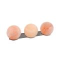 SAUFLEX Himalayan salt balls, with holder, 3 pcs - 0