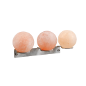 SAUFLEX Himalayan salt balls, with holder, 3 pcs - 2