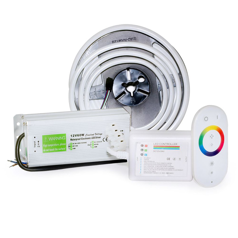 Sauflex LED RGB MILK set 12 W, 5 m Sauflex LED RGB MILK set 12 W, 5 m