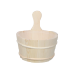 SAUFLEX wooden bucket 4 l, pine