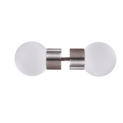 SAUFLEX door handle for glass doors, white  SAUFLEX door handle for glass doors, white