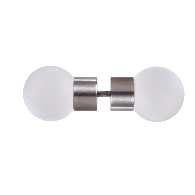SAUFLEX door handle for glass doors, white