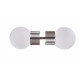 SAUFLEX door handle for glass doors, white