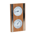 SAUFLEX thermo-hygrometer, cedar, white color - 0