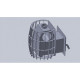 Woodburning sauna stove - TEPLODAR BARREL 16