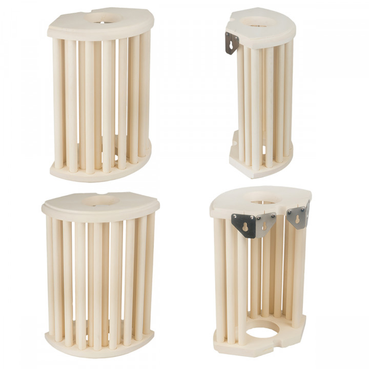 Sawo lamp and lattice set 915-VA, aspen
