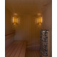 Sawo lamp and lattice set 915-VA, aspen