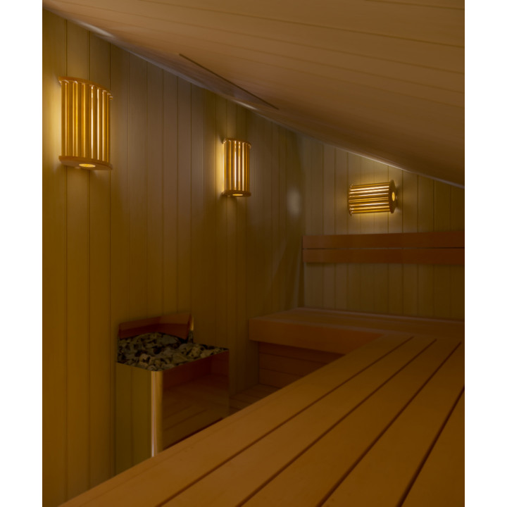 Sawo lamp and lattice set 915-VA, aspen
