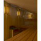 Sawo lamp and lattice set 915-VA, aspen