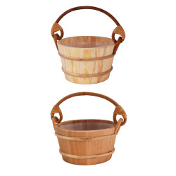 SAWO wooden buckets 4 l  SAWO wooden buckets 4 l