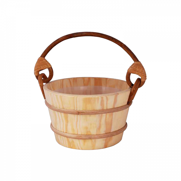 SAWO wooden buckets 4 l, pine