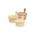SAWO wooden bucket with wooden handle 4 l - 0