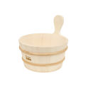 SAWO wooden bucket with wooden handle 4 l - 5