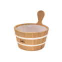 SAWO wooden bucket with wooden handle 4 l - 3
