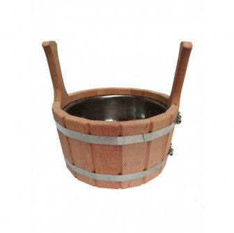 Bucket with stainless steel insert, 5 l