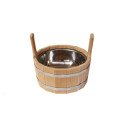Bucket with stainless steel insert, 7 l - 0