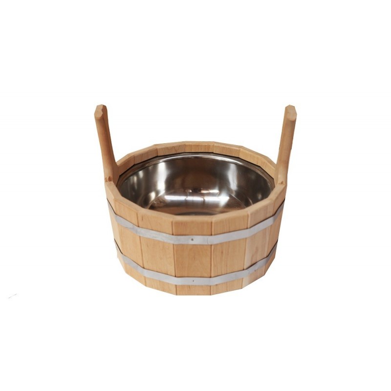 Bucket with stainless steel insert, 7 l