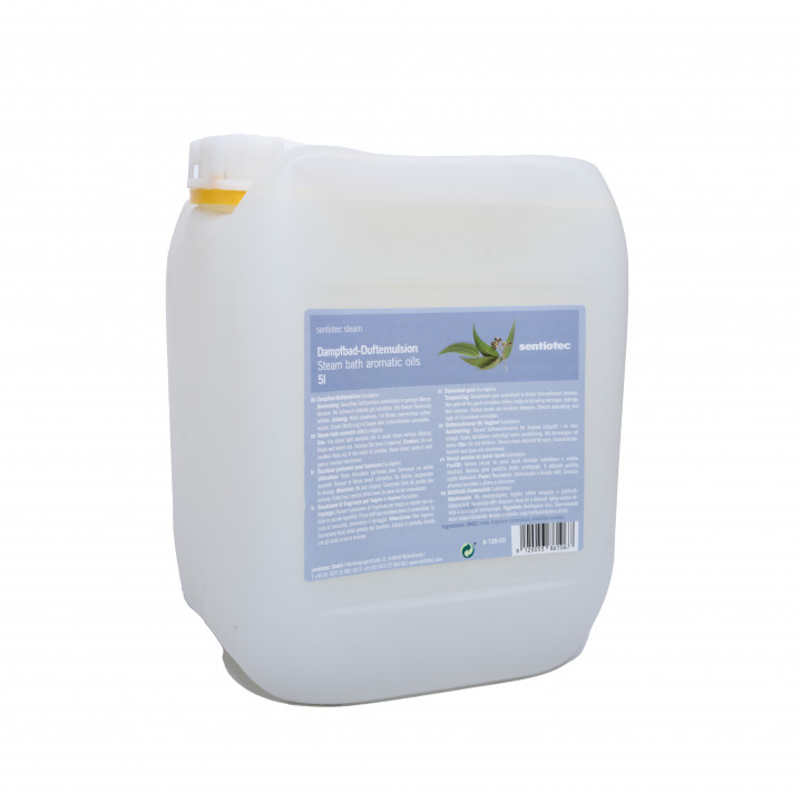 SENTIOTEC steam sauna scent concentrate, eucalyptus 5 l