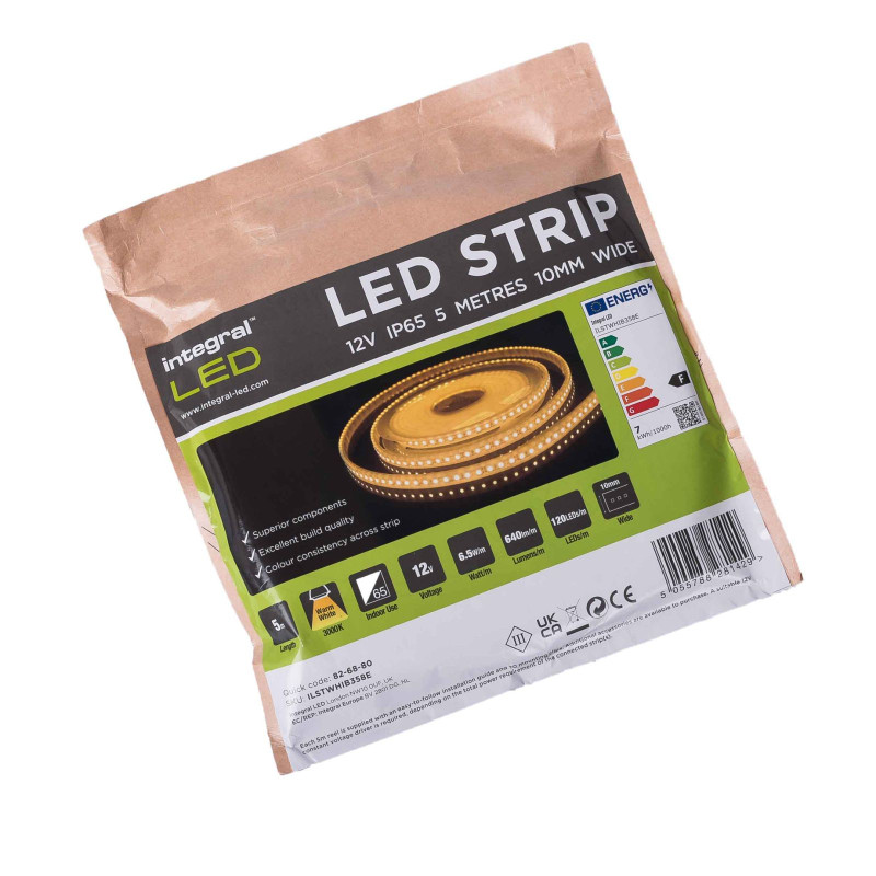 Warm white light LED 12V