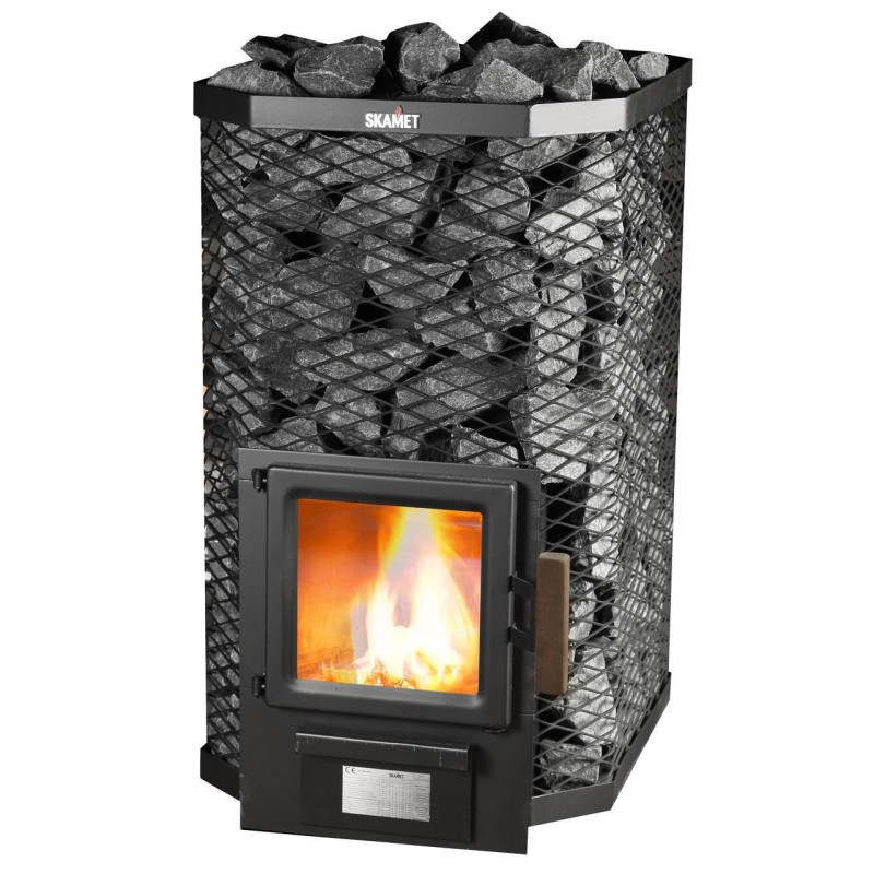Woodburning sauna heater - SKAMET heater S-120 GL