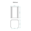 SKAMET protective wall for S and ST model wood-burning sauna stoves - 4