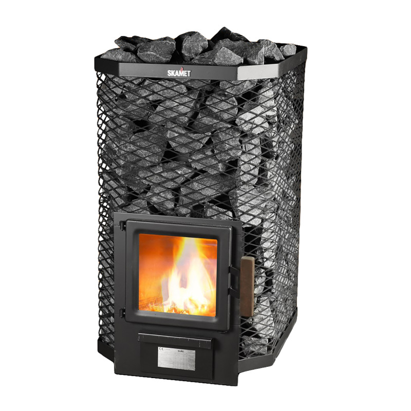 Woodburning sauna heater - SKAMET heater S-116 GL Woodburning sauna heater - SKAMET heater S-116 GL