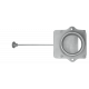 Cast iron smoke damper F150