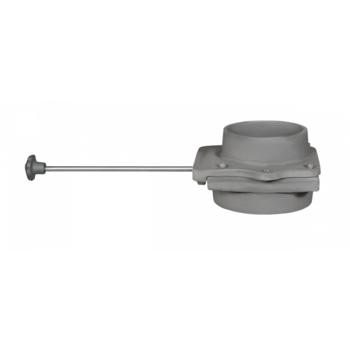 Cast iron smoke damper F150