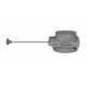 Cast iron smoke damper F150