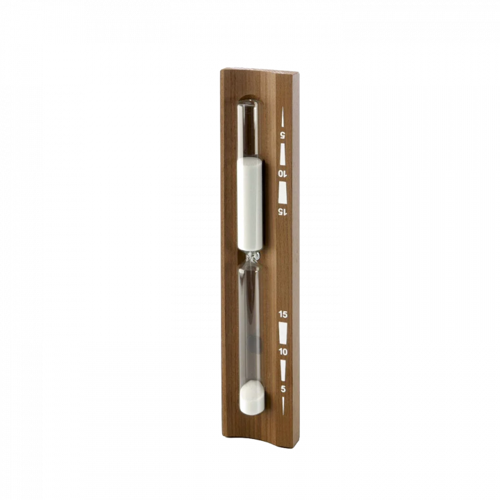 Hourglass for the sauna - 15 min, thermo tree