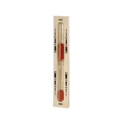 Hourglass for sauna - 20 minutes, red 