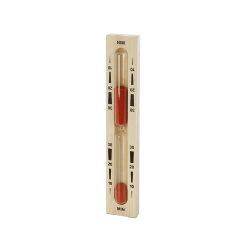Hourglass for sauna - 30 minutes, red 