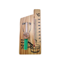 Hourglass - spirit thermometer, green - 0
