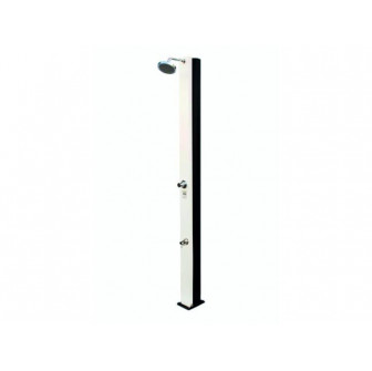 Solar shower SOLARNI 30 L, with foot washing, white