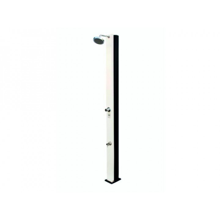 Solar shower SOLARNI 30 L, with foot washing, white