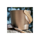 RENTO multicolor buckets and ladles set 5 l, champagne