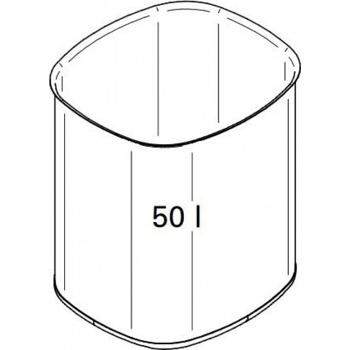 Spare parts - for water heating tanks HARVIA Cauldrons - Stainless steel container 50 liters