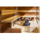 HUUM safety railing for CLIFF / STEEL heaters
