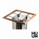 HUUM safety railing for CLIFF / STEEL heaters
