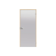 Glass door HARVIA, untreated pine frame 7 x 21, lockable