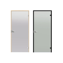 Glass door HARVIA, pine frame 7 x 21, lockable 