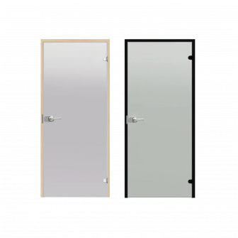 Glass door HARVIA, pine frame 7 x 21, lockable