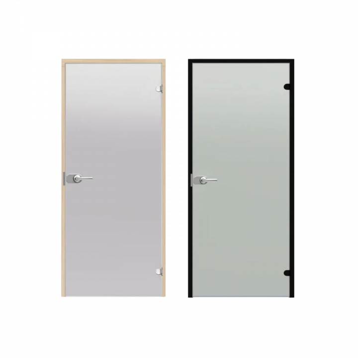 Glass door HARVIA, pine frame 9 x 21, lockable