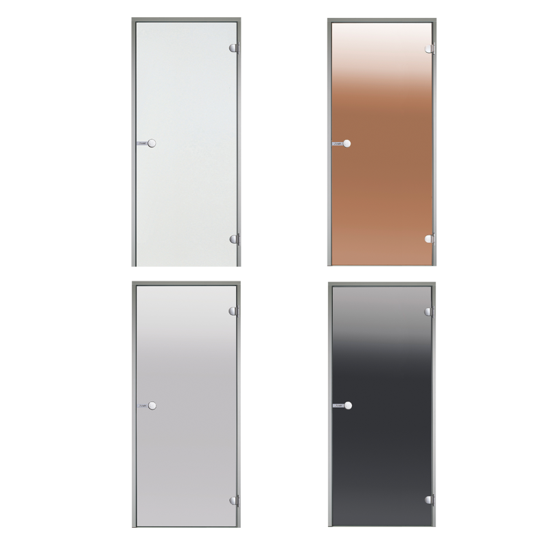 Glass doors HARVIA for steam, sauna rooms 8x19