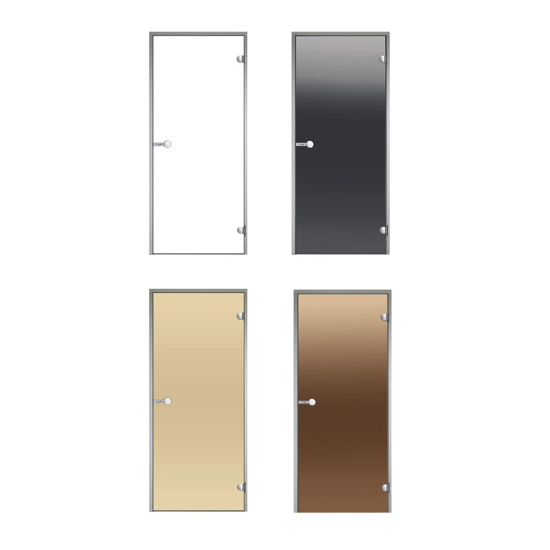 Glass doors HARVIA for steam, sauna rooms 7x19