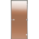 Glass doors HARVIA for steam, sauna rooms 9x21, bronze