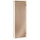 Standart sauna doors, 70 x 190, Aspen, Bronze